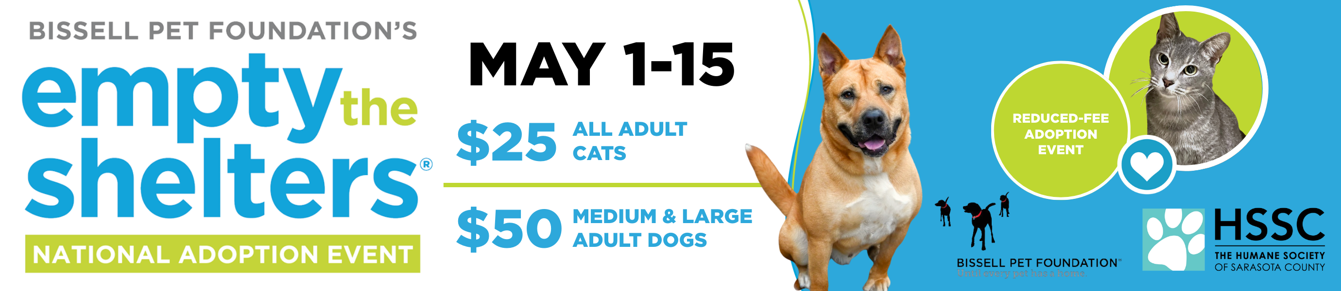 Empty the Shelters, May 1-15