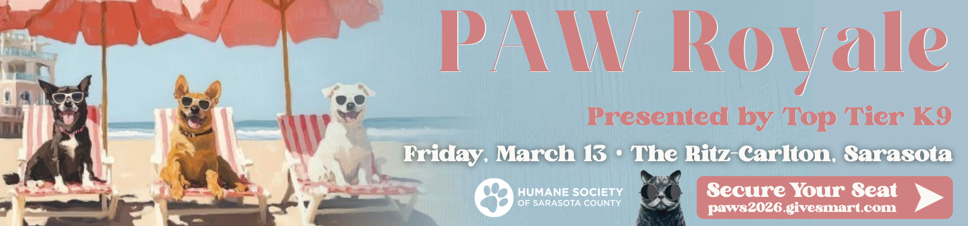 PAW Royale | March 13, 2026 | SECURE YOUR SEAT | paws2026.givesmart.com