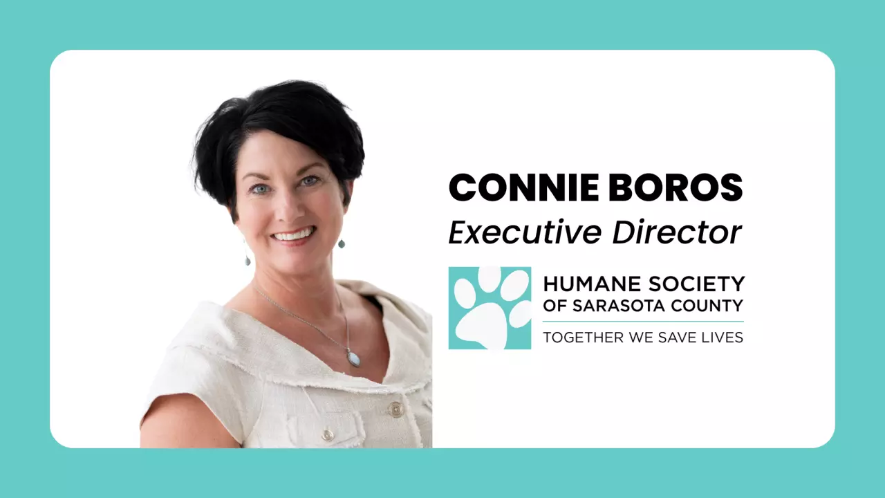 Humane Society of Sarasota County welcomes new Executive Director, Connie Boros
